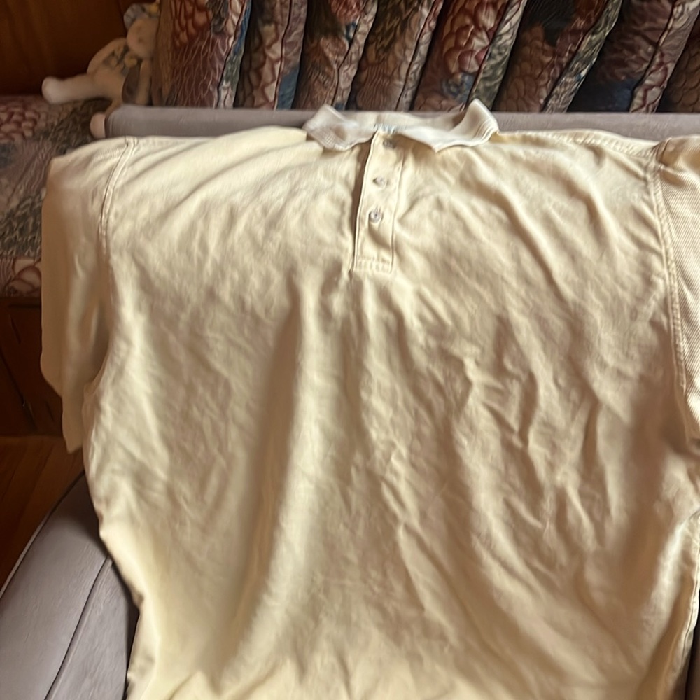 Men’s silk/rayon polo shirt